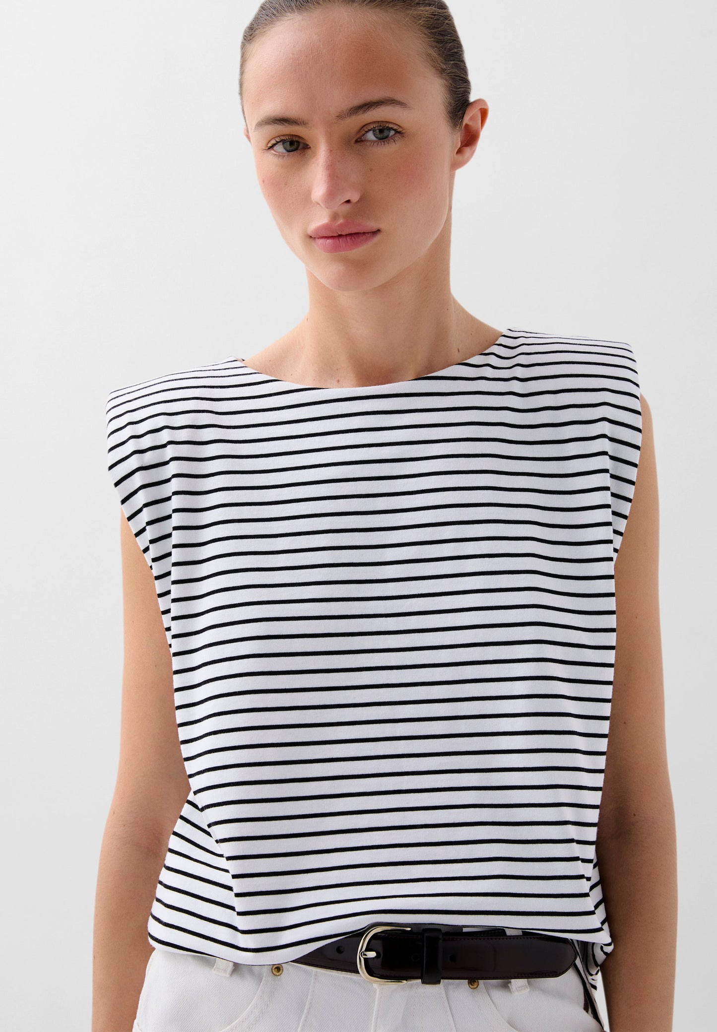 CAMISETA RAYAS HOMBRERA