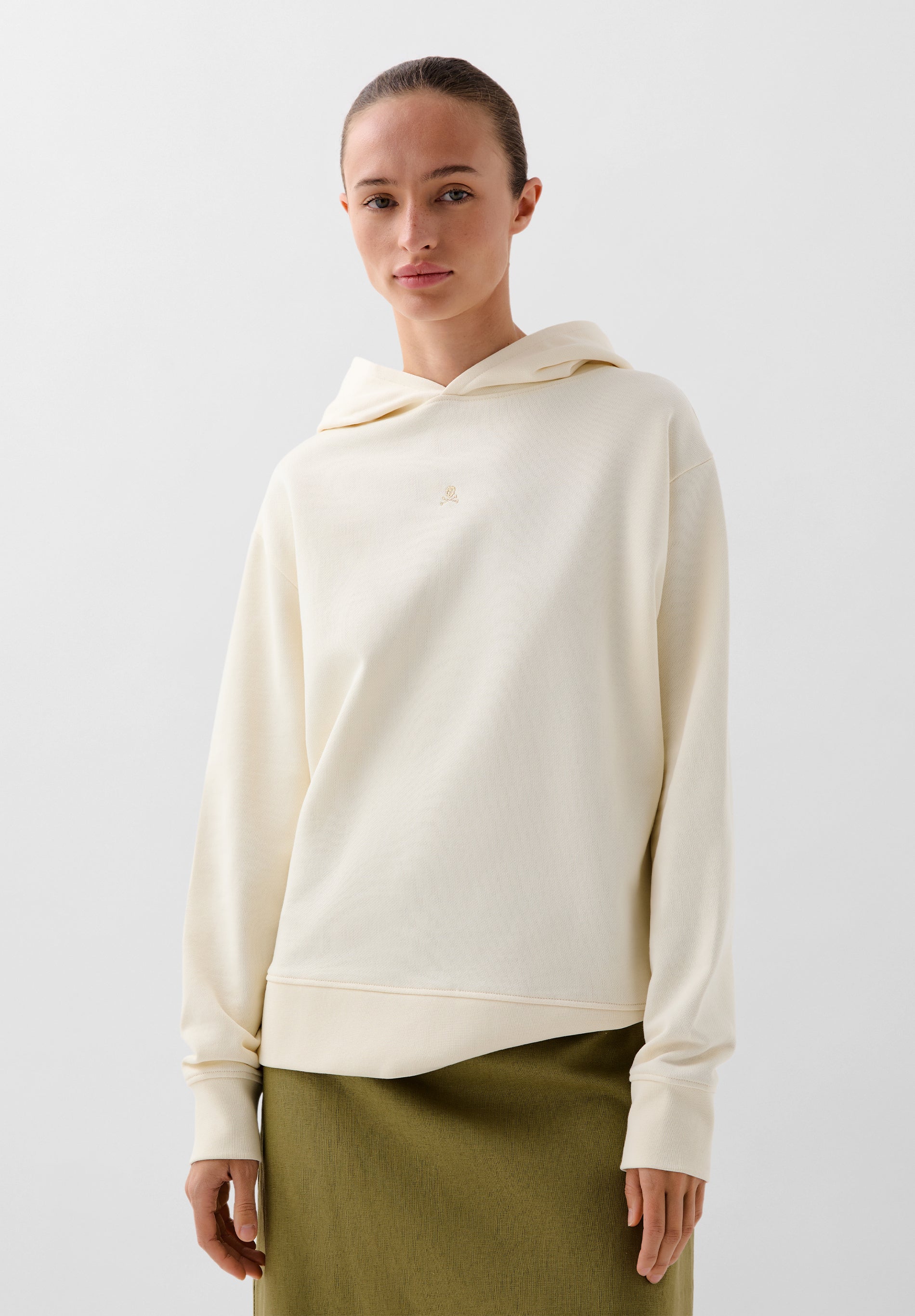 SUDADERA CAPUCHA CALAVERA BORDADA