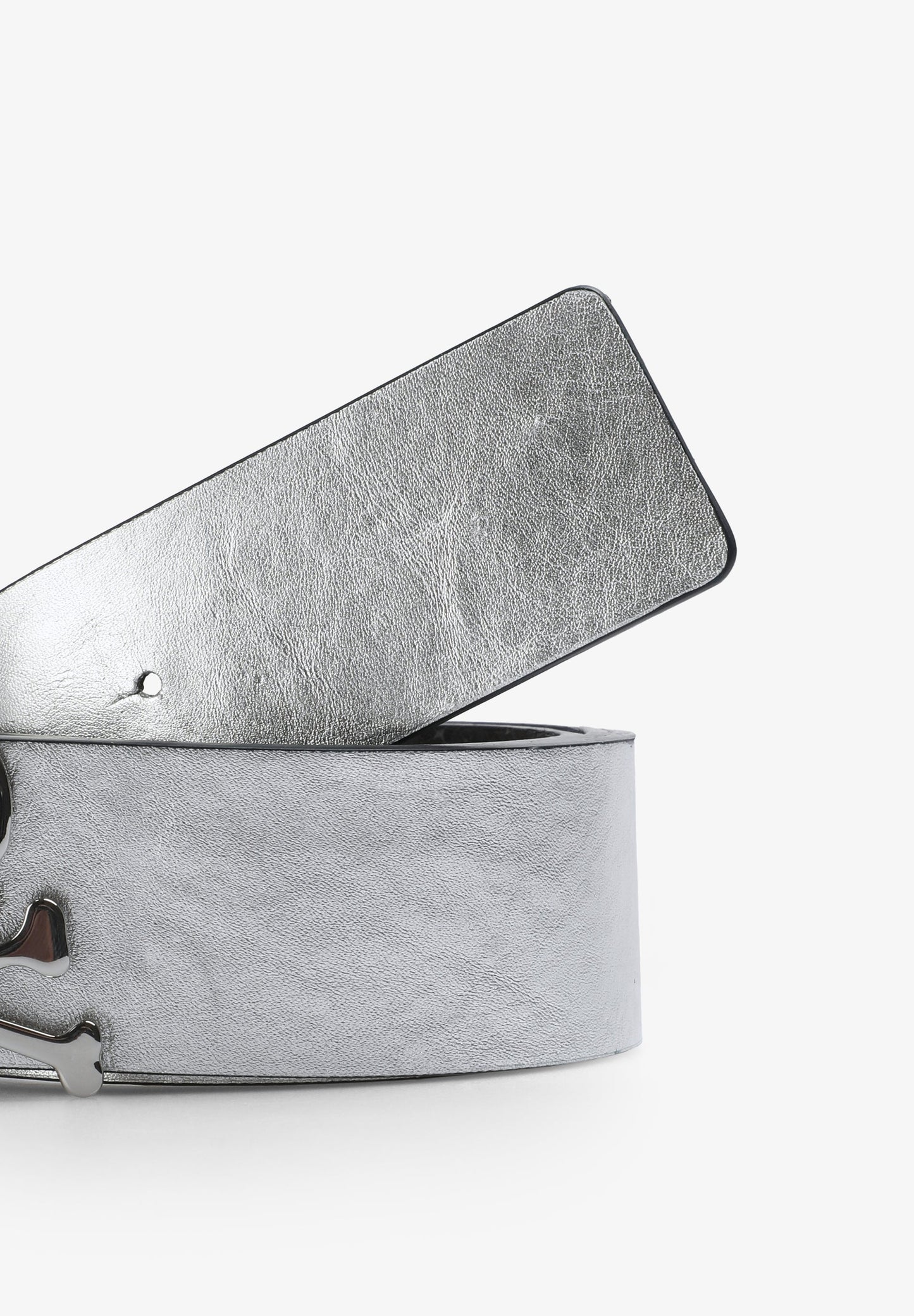 CINTURÓN PIEL REVERSIBLE CALAVERA