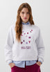 SUDADERA LETRAS BORDADAS