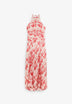 SCRUFFLE SLEEVE DRESS
