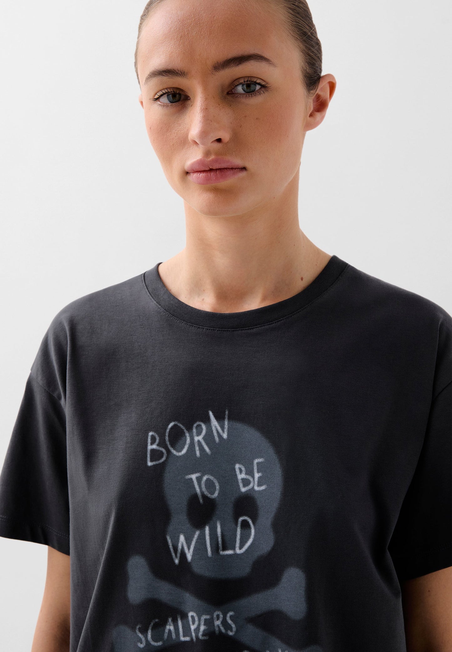 CAMISETA PRINT CALAVERA