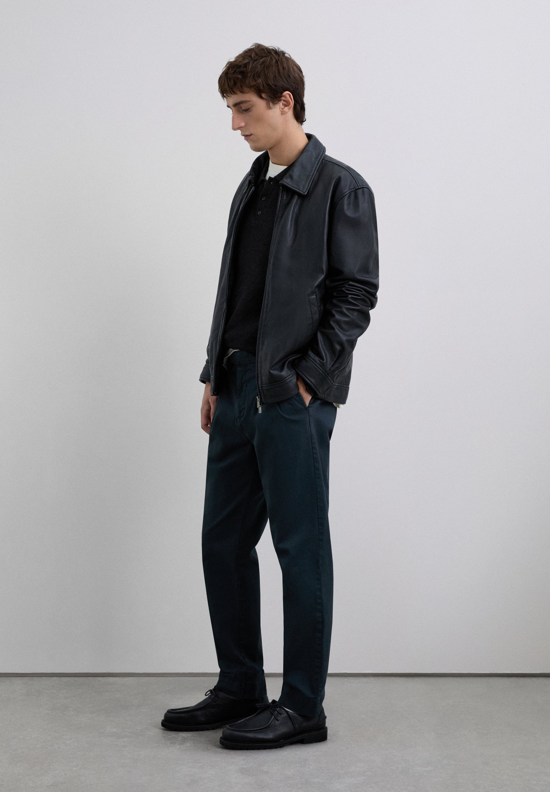 PANTALÓN DOBLE PINZA ALGODÓN