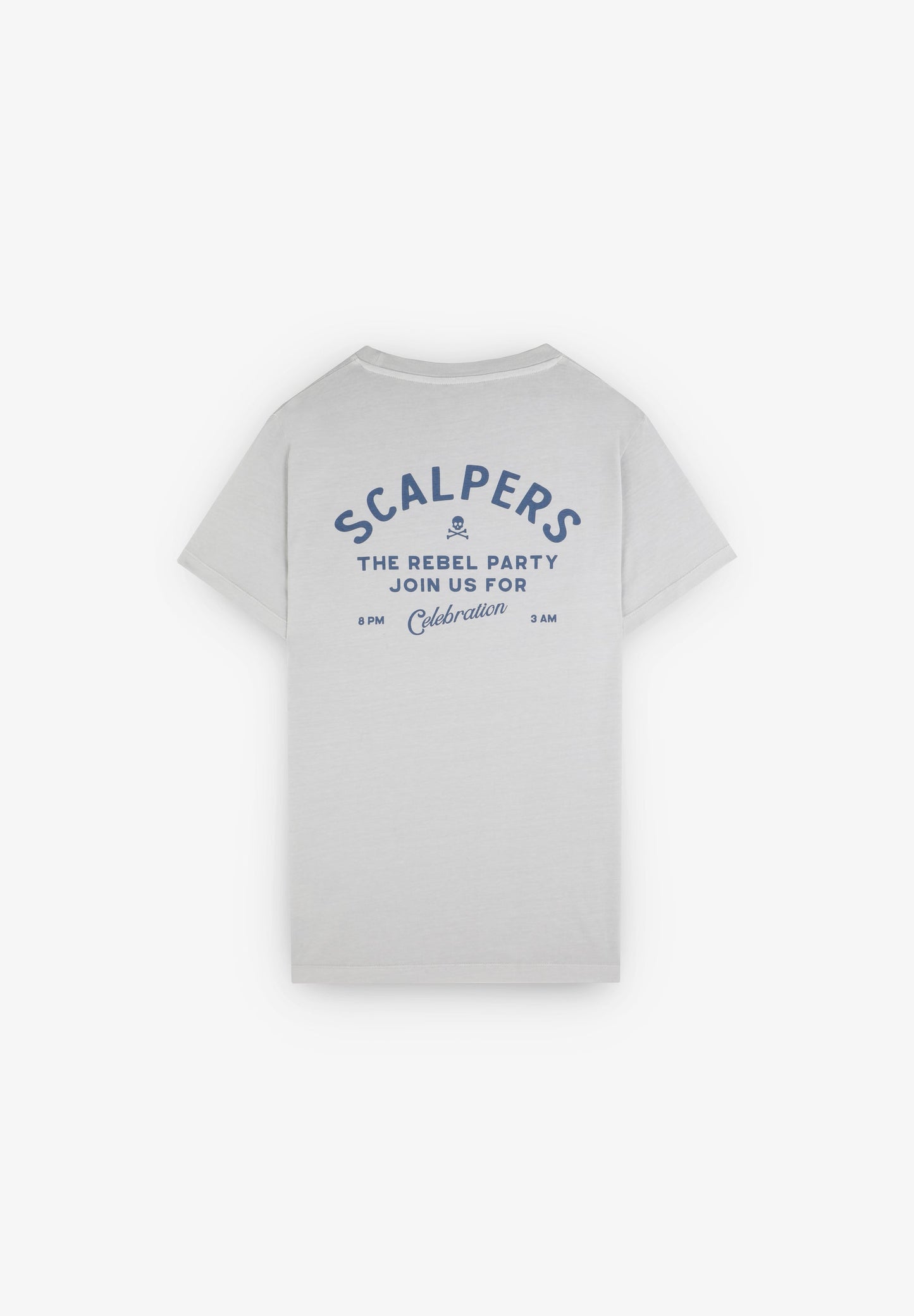 CAMISETA LAVADA PRINT TEXTO