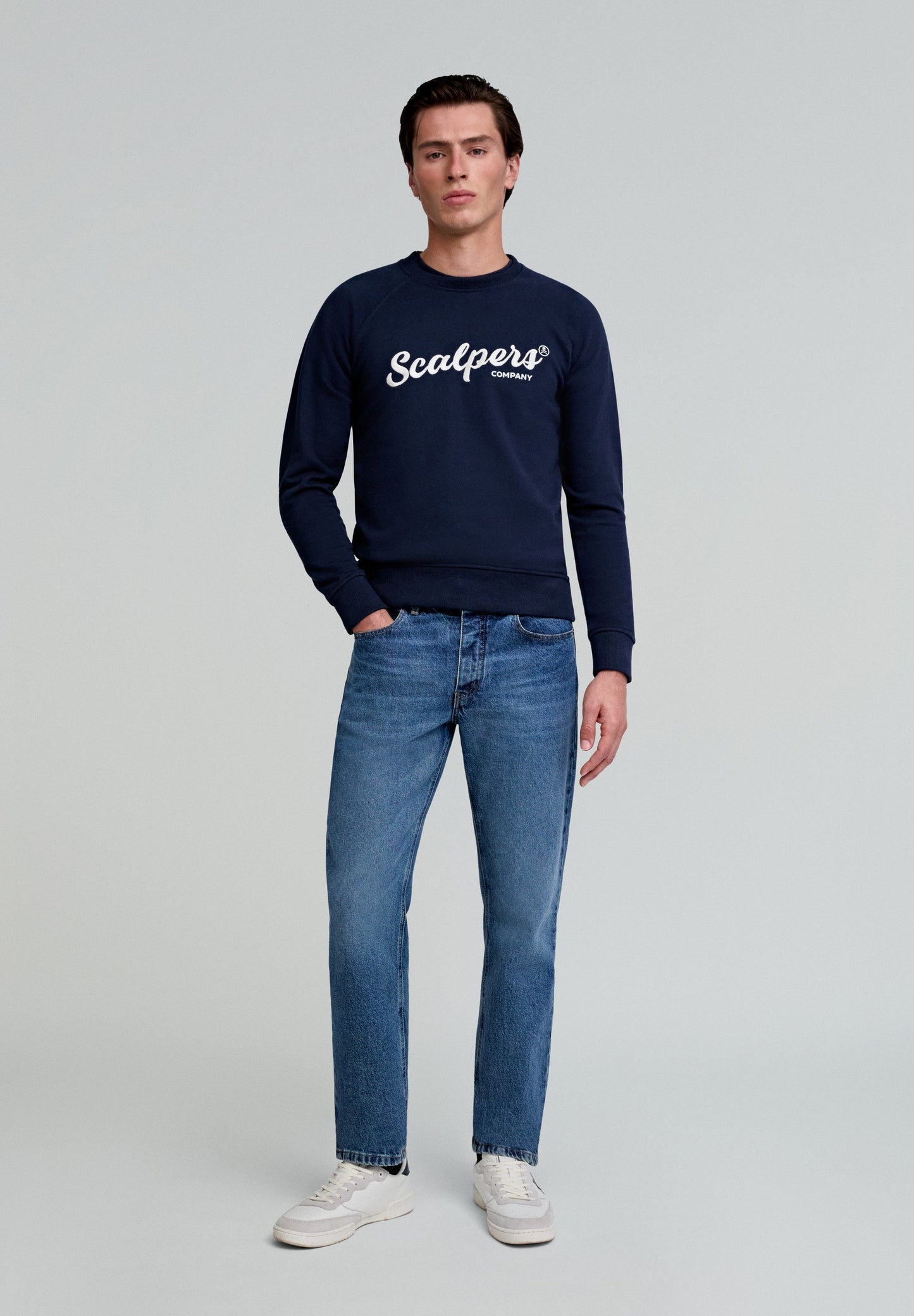 SUDADERA LOGO MANGA RANGLAN