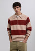 JERSEY POLO RAYAS LANA
