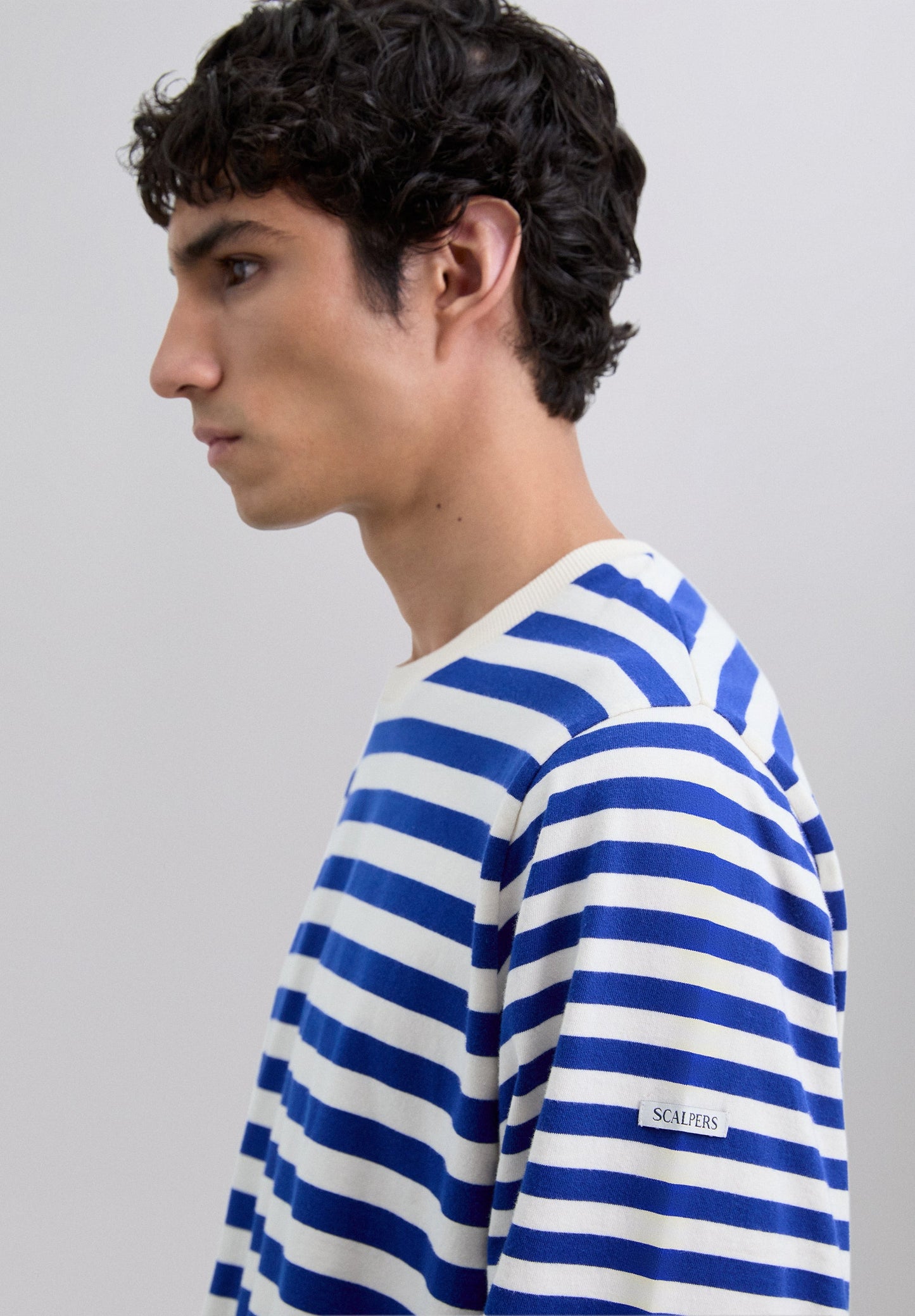 CAMISETA RAYAS MANGA LARGA