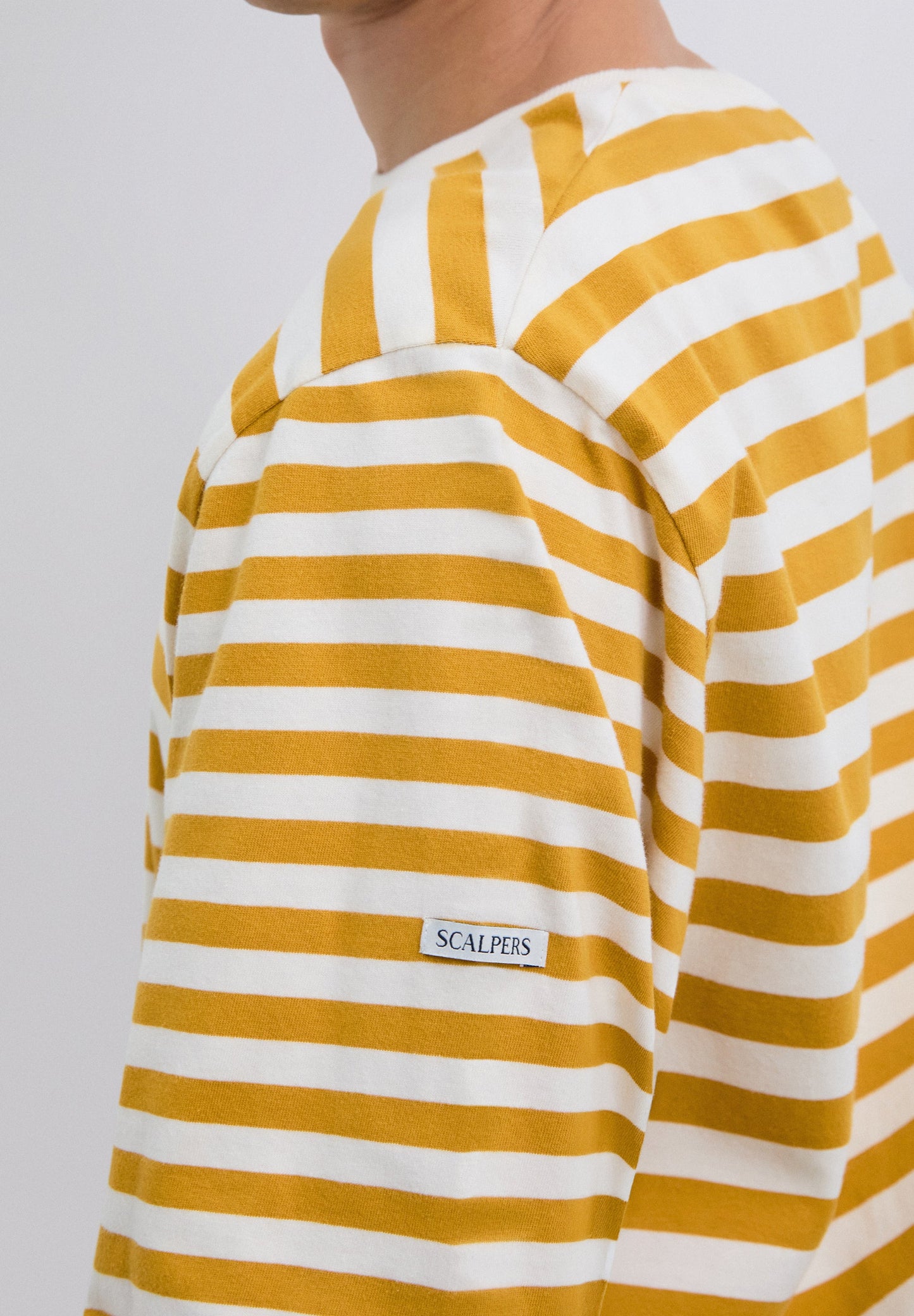 CAMISETA RAYAS MANGA LARGA