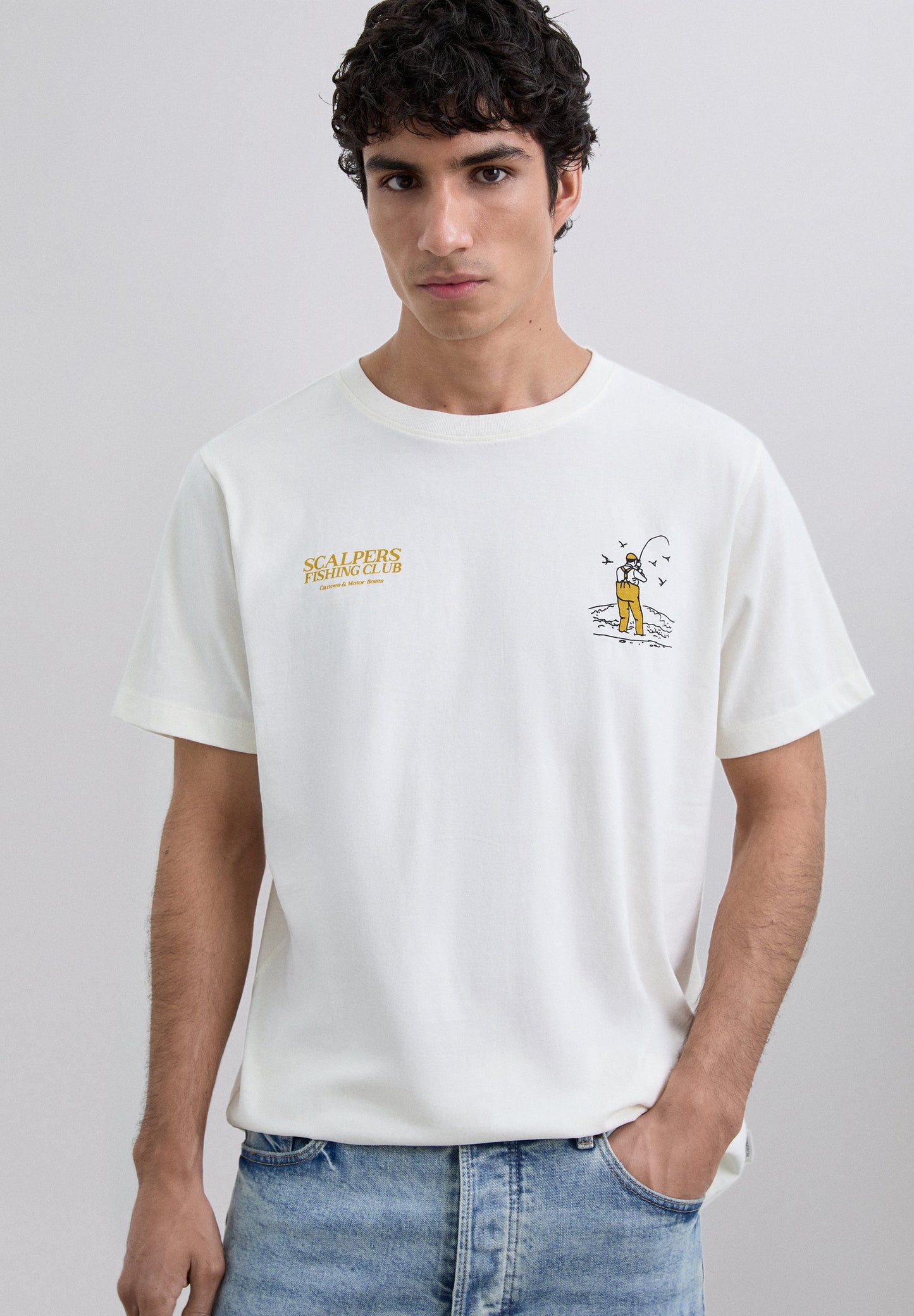 CAMISETA PRINT PESCADOR