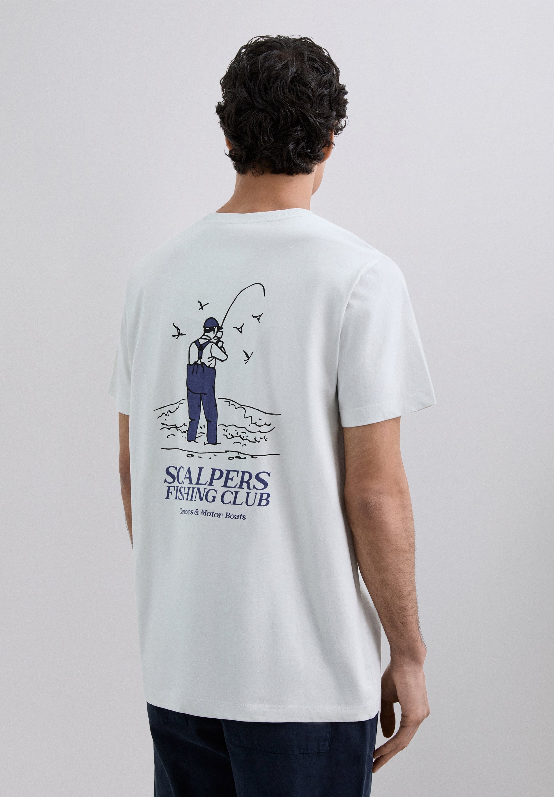 CAMISETA PRINT PESCADOR