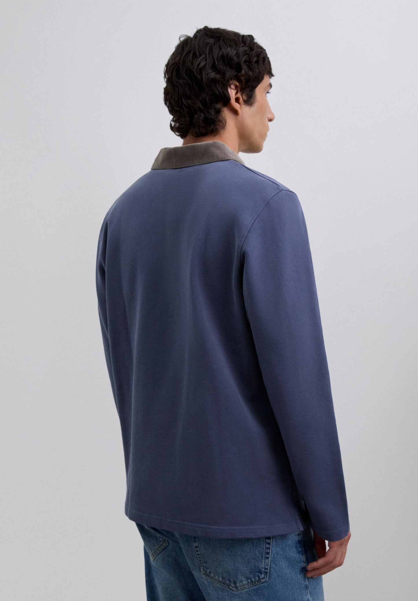 POLO BORDADO CUELLO PANA