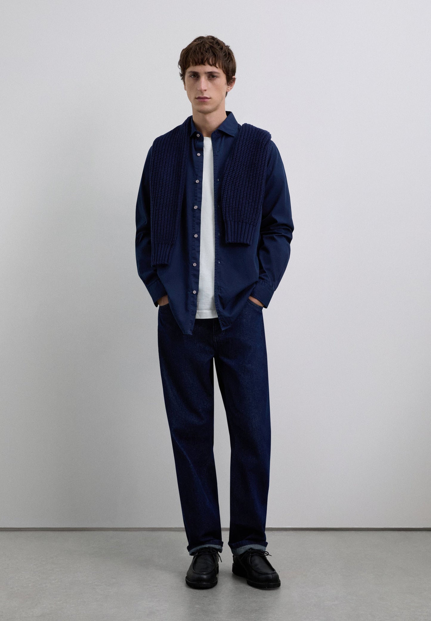 CAMISA CALAVERA BORDADA