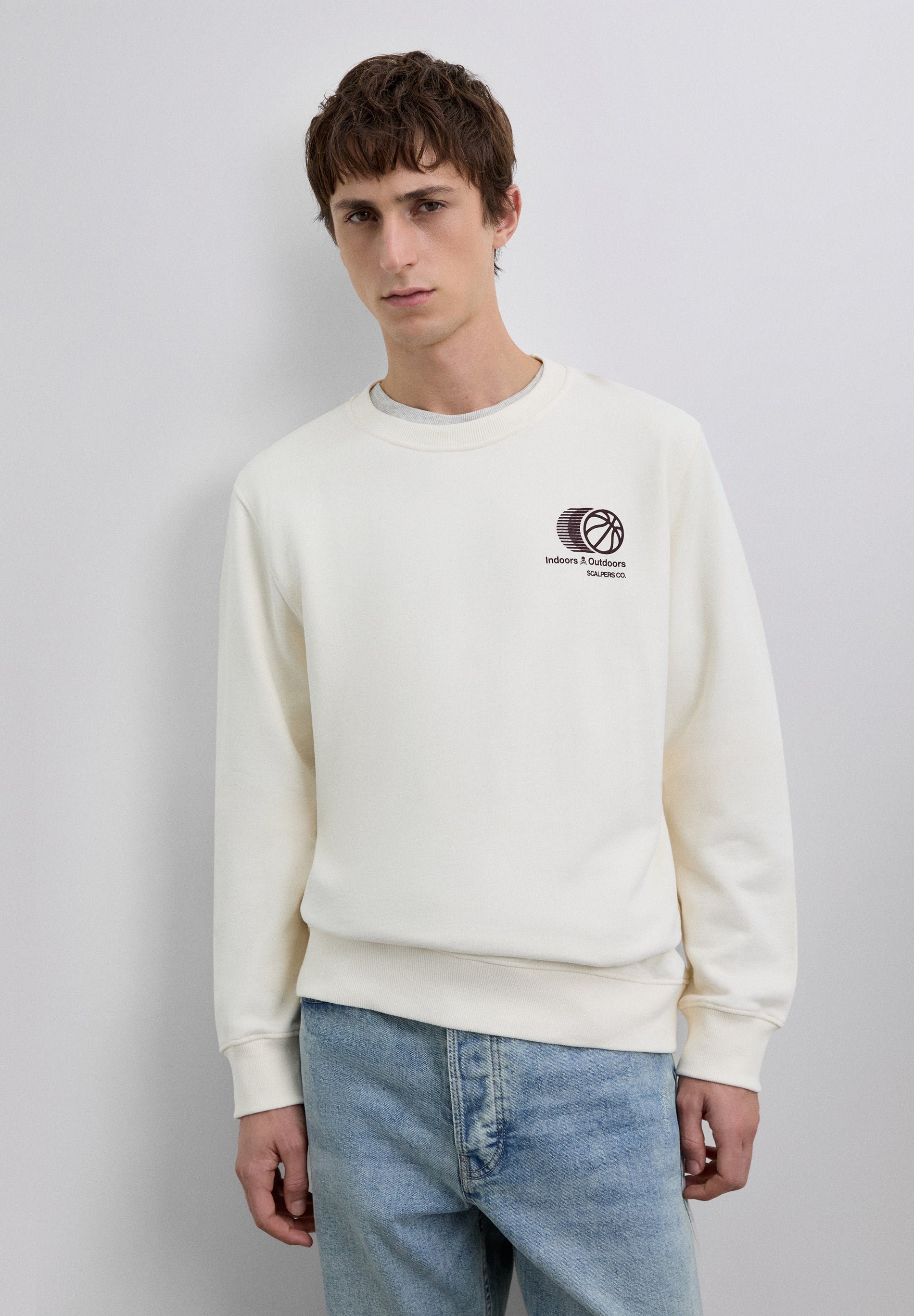 SUDADERA CREWNECK REGULAR FIT