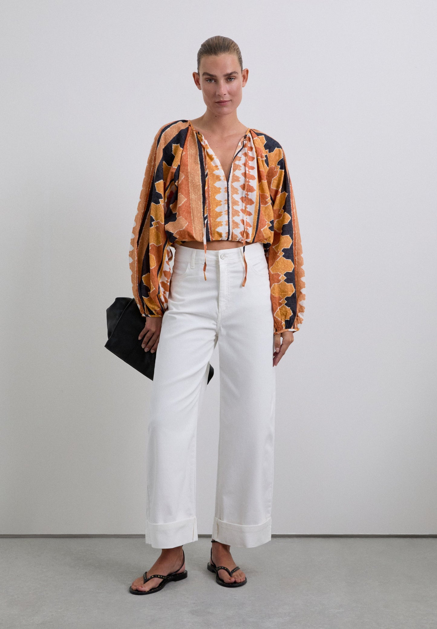 PANTALÓN DENIM CULOTTE