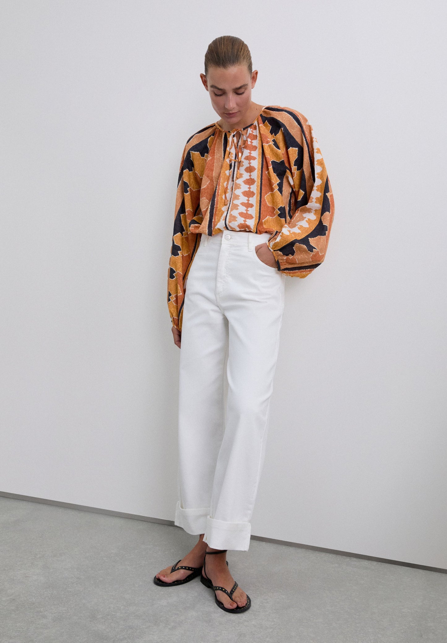 PANTALÓN DENIM CULOTTE