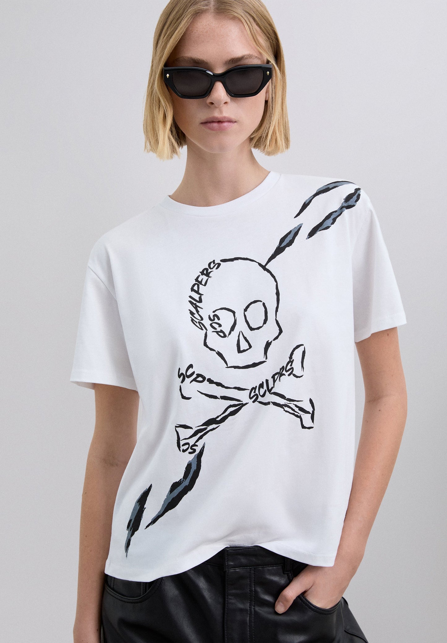 CAMISETA PRINT CALAVERA