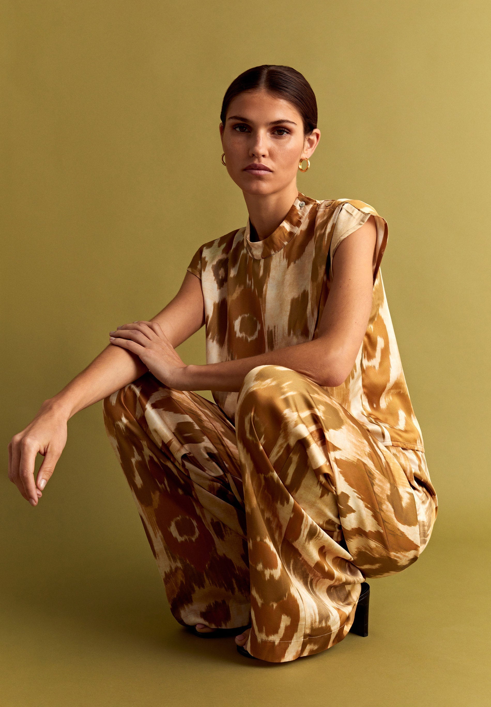 TOP ANIMAL PRINT CRUZADO