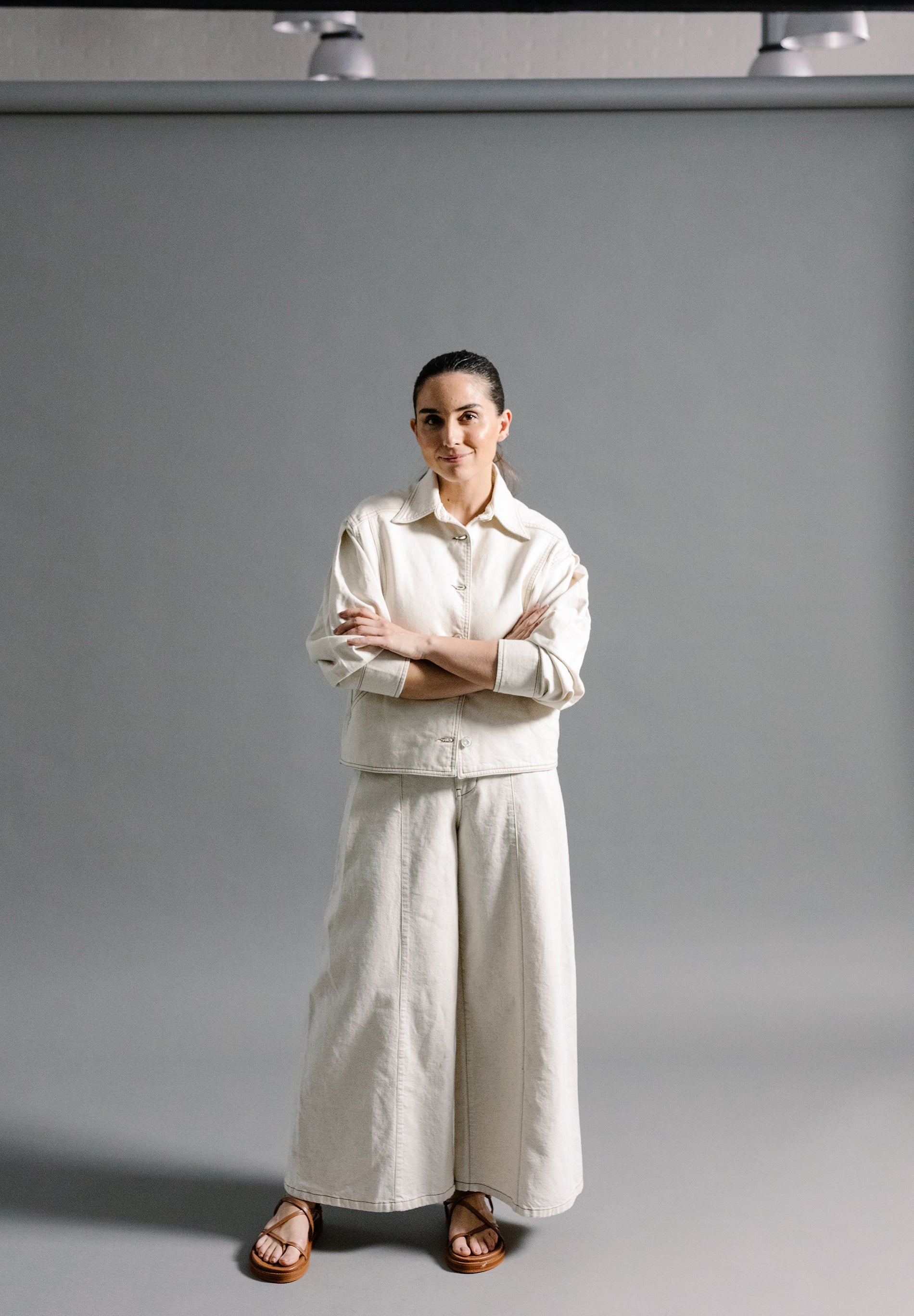 PANTALON DENIM COSTURA