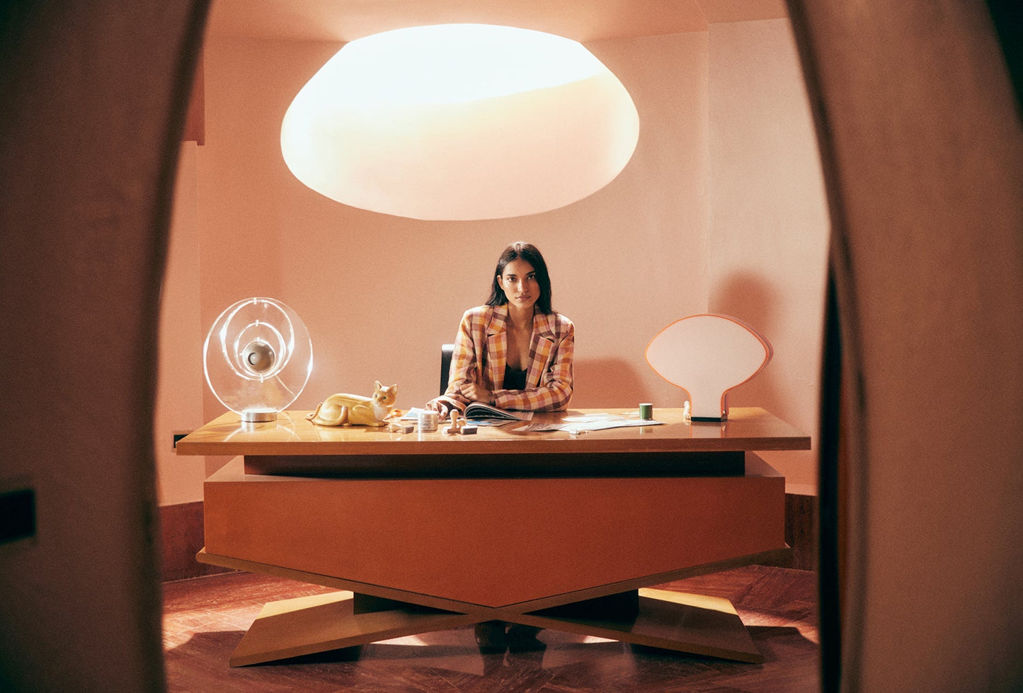 PANTALÓN VICHY LINO CUADROS